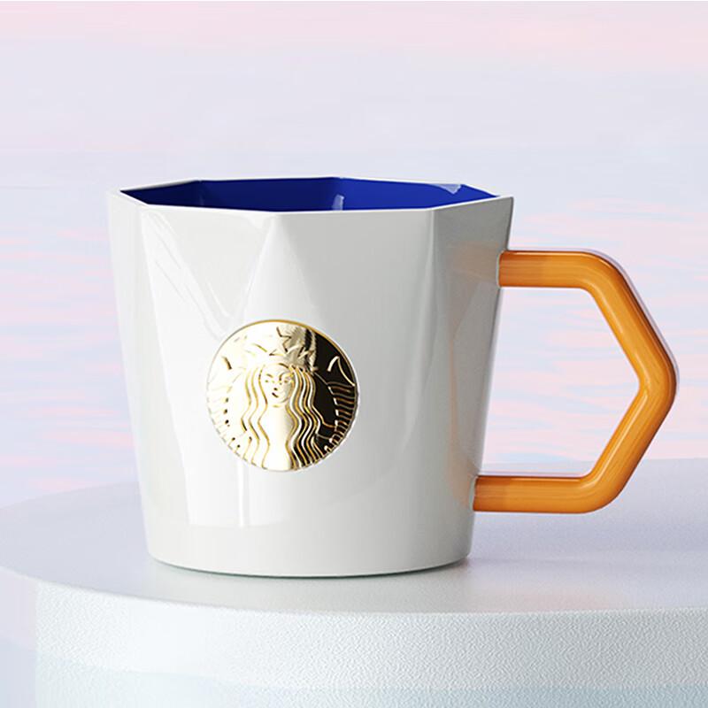 Starbucks Geometric Badge Ceramic Mug 350ml