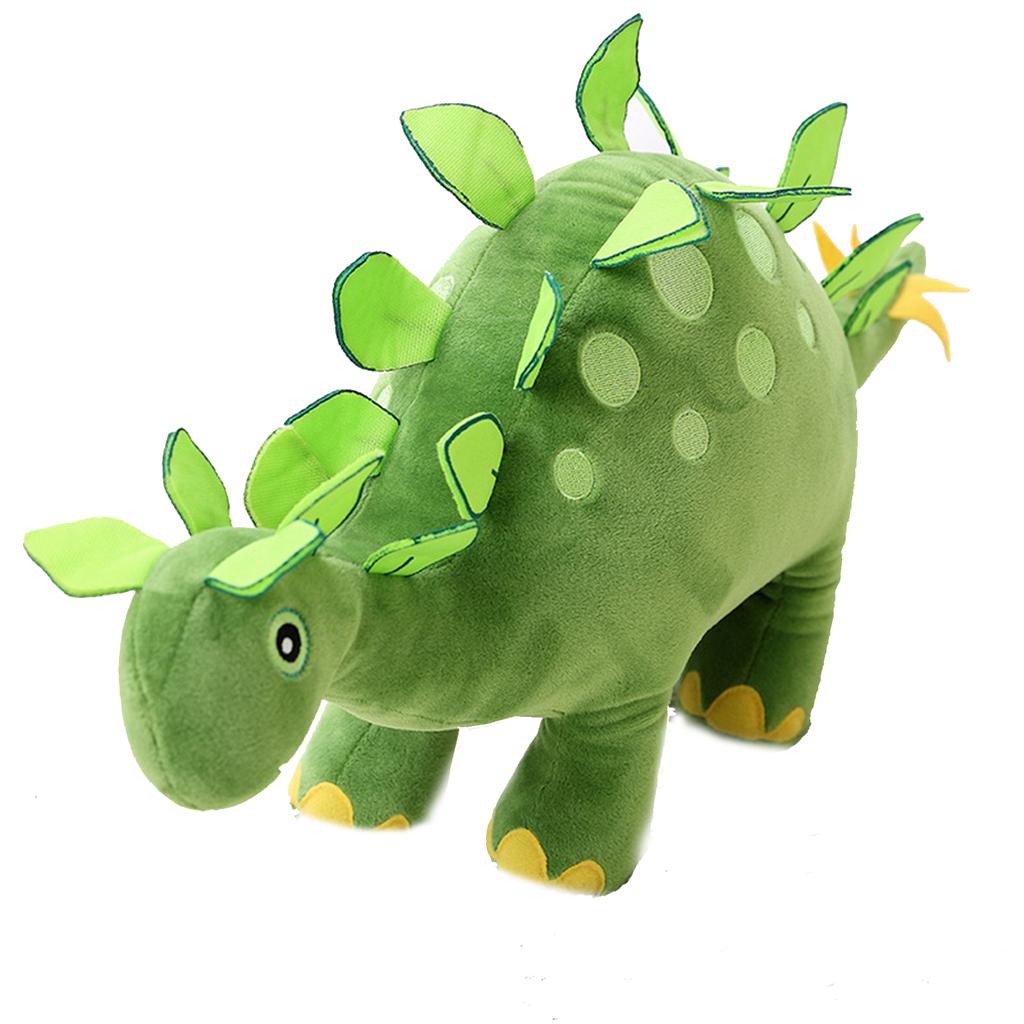 Dinasour Stuffed Toys Plush Soft Doll Home Office Decoration 3D Throw Pillow With Facial Expression