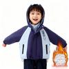 Colorblock Dreiteiliges Jungen-Kapuzen-Skijacken-Set für Kleinkinder und kleine Kinder - Gefüttert und vielseitig für Herbst und Winter