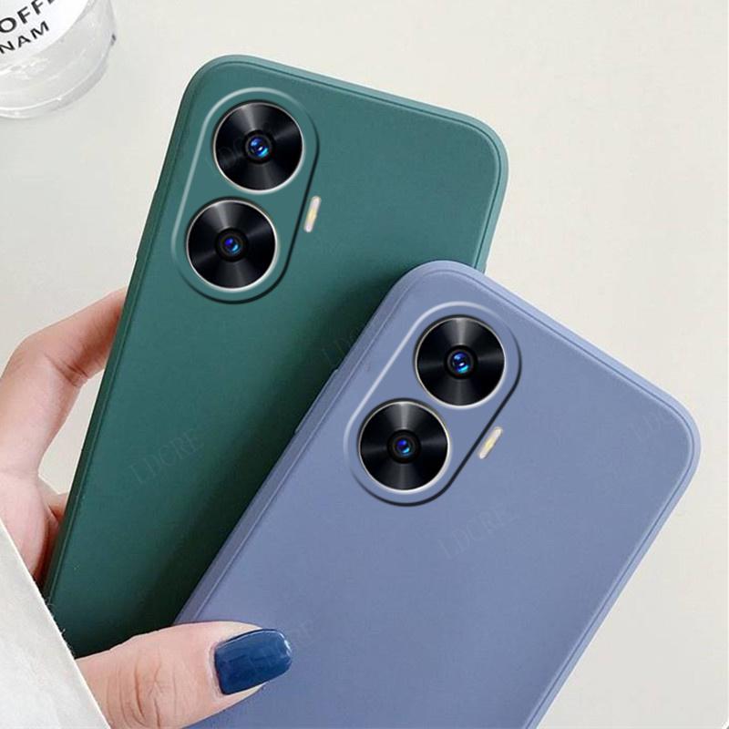 For Cover OPPO Realme C55 Case For Realme C55 Capas Silicone Shockproof Back Bumper TPU Soft Case Realme C30 C31 C35 C55 Fundas