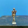 Retro Brass Beauty Female Doll Figurine Model Sexy Beauty Statue Creative Crafts Desktop Ornament Office Home Decoration Gift