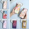 Anime-Karten-Mädchen-Sakura Handyhülle für Samsung S25,S24,S21,S22,S23,S30,Ultra,S20,Plus,Fe,Lite,Schwarz Weiches Silikon