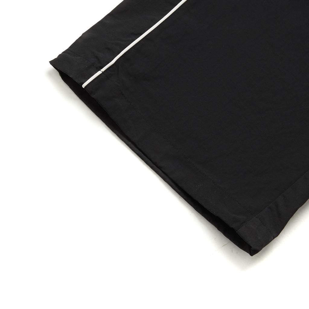 Li Ning Sports Lifestyle Series Loose Mid Waist Straight Leg Casual Pants Men Bottoms Black Lush-Green AYKU747-6