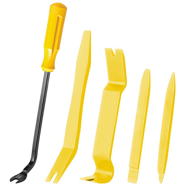 Non-Scratch Car Interior Tool Kit: Audio, Dashboard & Window Removal (4/5 PCS)