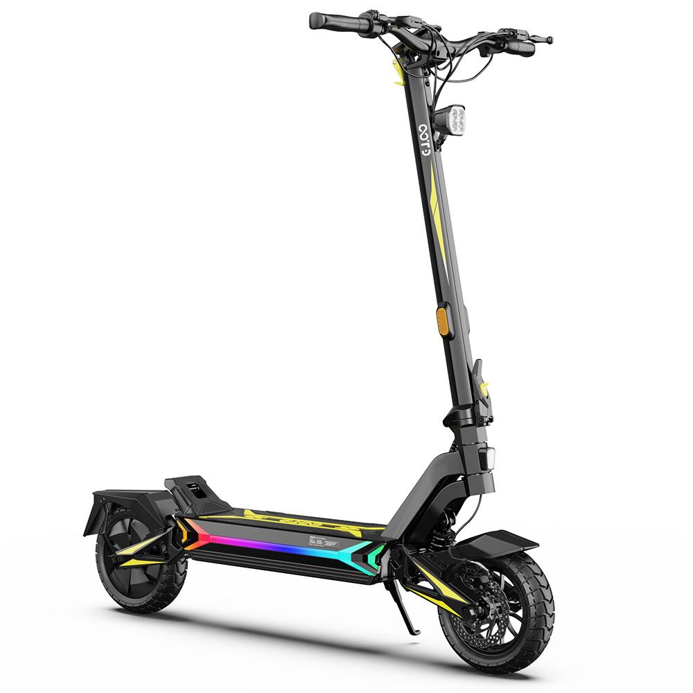 Electric Scooter OOTD SR1 10" 1400W Peak Motor Fully Suspended Adult Electric Scooter 48V 20AH Max Load 120Kg Black