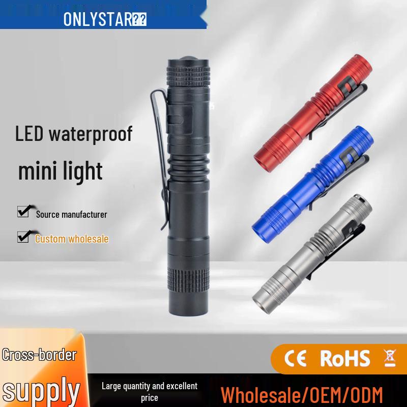 

GS-7030A LED High-Intensity Medical Penlight with 395nm Purple Light for Money Detection чёрный