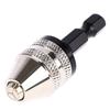 1/4'' Hex Shank Keyless Drill Chuck Quick Change Adapter Converter Drill Adapter