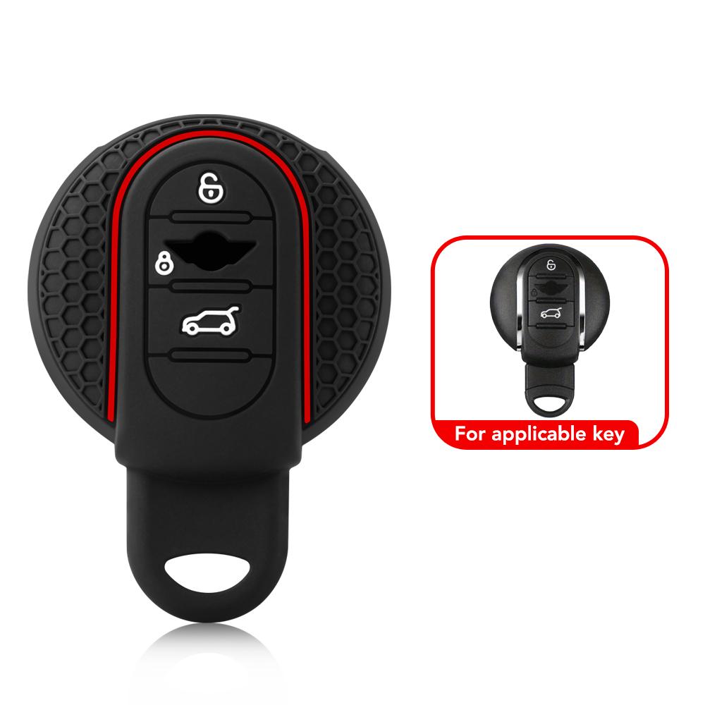 Silicone Car Key Case Cover Protection Shell For Bmw Mini Coopers One Jcw F56 F55 F54 F57 F60 R55 R56 R57 R58 R59 R60 S Roadster