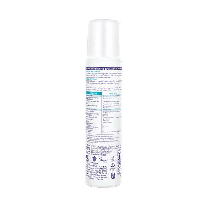 Eau Thermale Jonzac Déodorant 24h Spray Bio 100ml