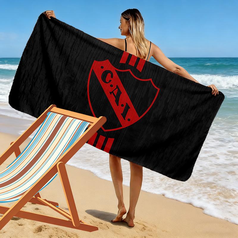 Club Atletico Independiente Print Beach Towel, Large Soft Quick Dry Towel for Beach Camping Swimming