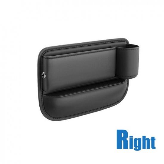 Car Seat Crevice Organizer Console Side Storage Box with Cup Holder Accessories