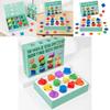 Wooden Shape Sorting Box Educational Toy For Kids With Bright Colors And Cognitive Development
