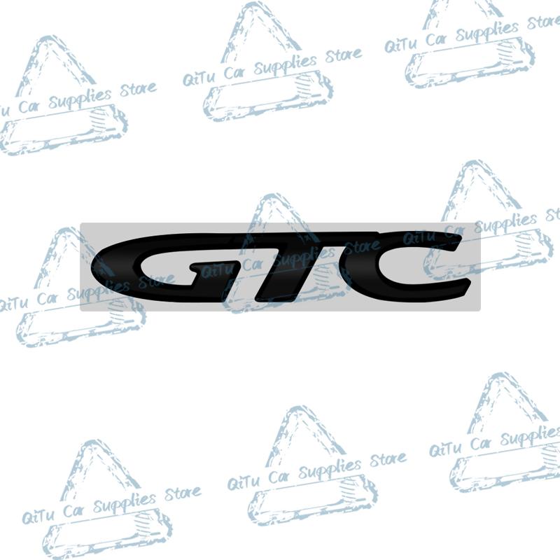 Metalowe Logo GTC 3D Emblemat na Grill Samochodowy Przód Odznaka na Klapę Bagażnika Naklejka Dekoracyjna Do Opel Astra Insignia Corsa Vectra Zafira Mokka OPC