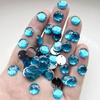 50pcs 10mm Circular Sewing Rhinestone Scrapbook Suitable for Dress Decoration, Diy Jewelry Making and Decoration