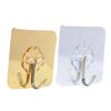 Set di 40 Ganci Adesivi Robusti Senza Cuciture Ganci da Parete Facili da Installare Senza Foratura Per Soluzione di Storage Domestico