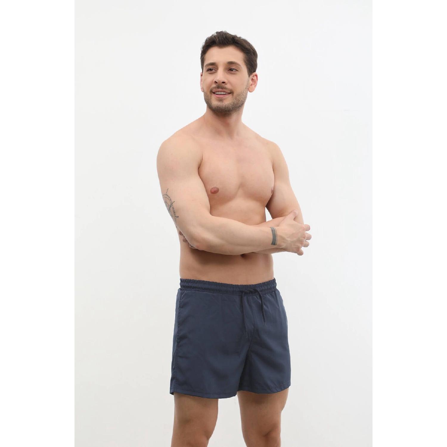 

Men s Pocketed Mesh Thin Swim Shorts S
