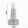 Ampoule Clear Dispenser Vial Bottle Sealing Cap Pvc Transparent Dropper Head
