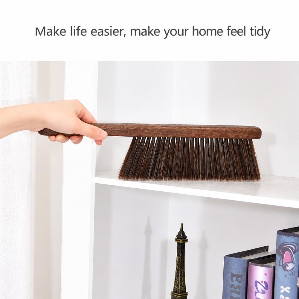 Long Handle Dust Brush Soft Bristle Sweeping Brush Deep Clean Bed Brush Hotel Use