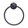 Black Towel Ring Stainless Steel Towel Rack Hand Towel Holder  Bathroom Kitchen Washroom