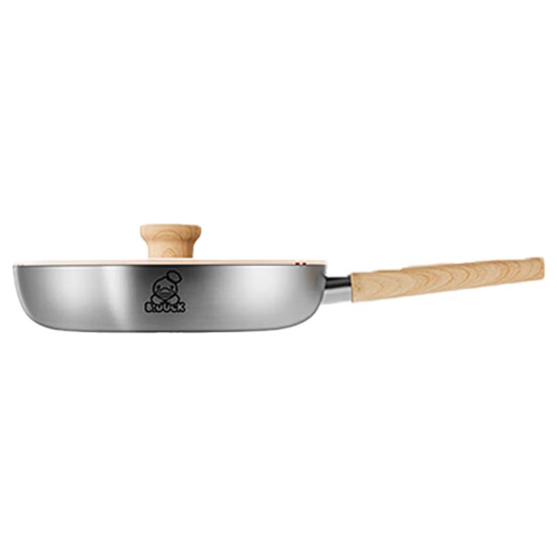 Chu Da Huang Little Yellow Duck 316 Stainless Steel 26cm Frying Pan