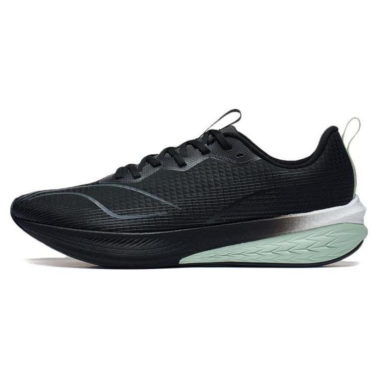 

new LiNing Red Hare 6 Pro Cushioning Lightweight Low Top Casual Running Shoes Men s Black 43.5