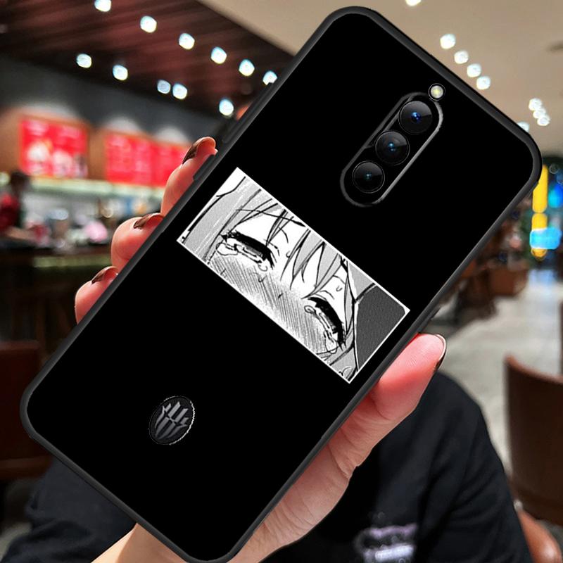 Sad Japanese Girl Case For ZTE Nubia Red Magic 10S 10 8 9 8S 9S 11 Pro Plus 10 Air 5G 6R 6 7 6S 7S Pro Cover