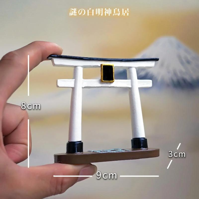 Japanese Multi-sizes Torii Gate Aquarium Decor Miniature Ornament Garden Shrine Shinto Landscape Micro Decoration Simulation