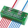 1Pc Electrical Wire Terminal Box Distribution Box Terminal Row Junction Box Wiring Connection
