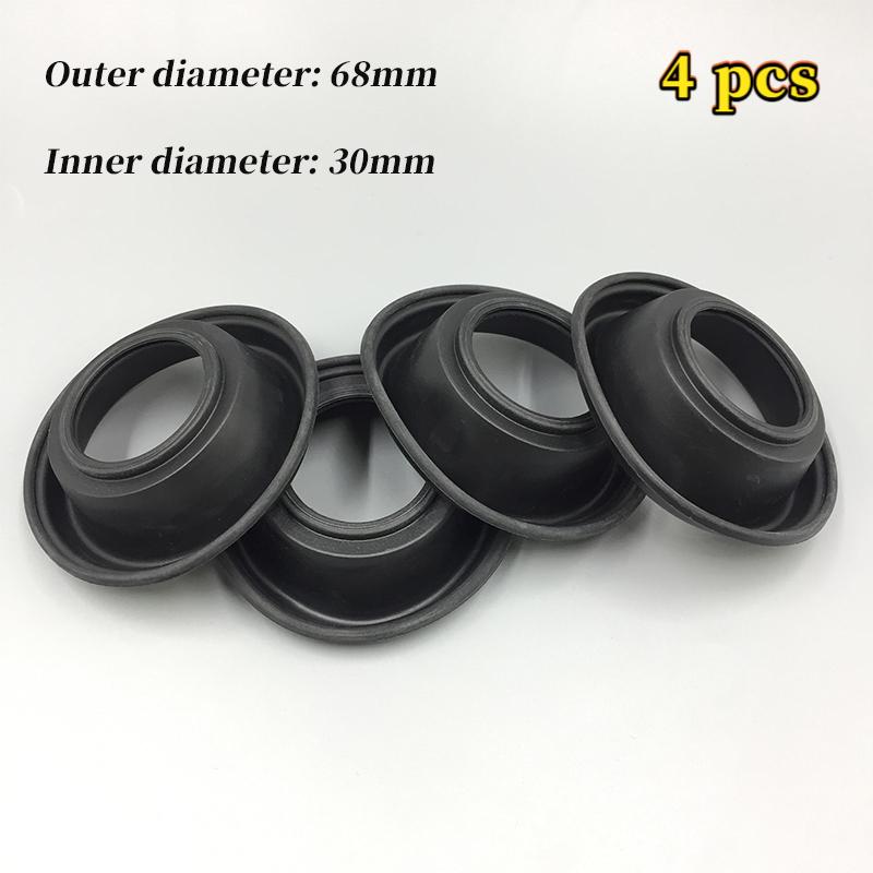 Motorcycle rubber parts For Suzuki Bandit 1200 GSF1200 S GS500E DRZ400 CV Carburetor Vacuum Slide Diaphragm 4 pcs