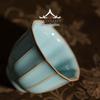 Ru Kiln Celadon Ceramic Tea Cup - Handmade Gongfu Single Master Cup