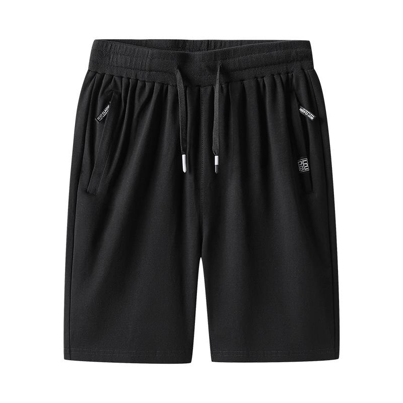 Pantaloncini estivi da uomo in cotone larghi con tasche, leggeri, traspiranti, casual, da corsa, sportivi, da allenamento, con coulisse in vita, da spiaggia