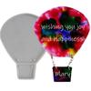 Silicone Hot Air Balloon Label Mold For Baking And Crafting Sturdy Easy Cleaning Chocolate Candle Tool Accessory