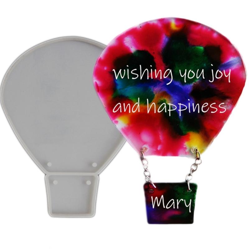 

Силиконовая форма для этикетки в виде воздушного шара для выпечки и поделок, прочная, легко моющаяся, инструмент для шоколадных свечей, аксессуар 1