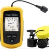 Auswerfbarer Sonar Fischfinder LCD-Bildschirm Kabelgebundener Fischfinder Alarm Tragbarer Fischfinder Wassersport Angeln