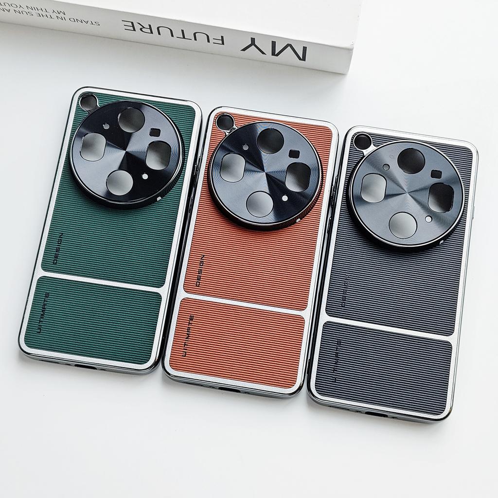 For Oppo Find X9 Ultra Case Sleek Delicate Ultimate Design Leather Comfortable Grip Heat Dissipation Fashionable Cover