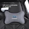 Car Seat Headrest Soft Suede Neck Pillow For Focus Fiesta Mondeo Explorer Transit Kuga Auto Interior Aaccessories Keychain
