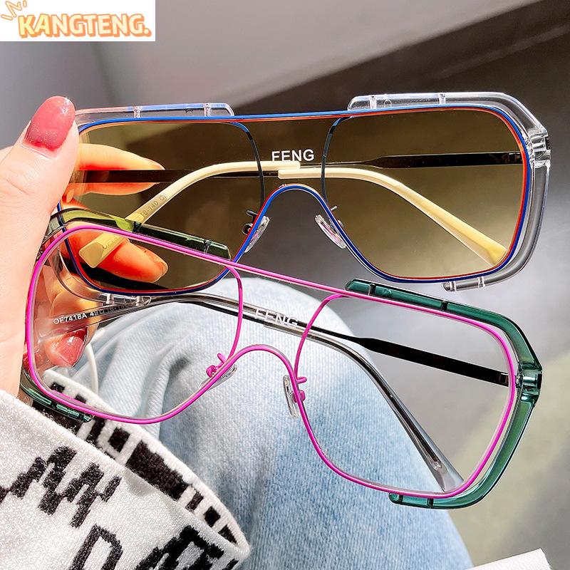 

Модные солнцезащитные очки Ins в большой оправе, очки, солнцезащитные очки для вождения