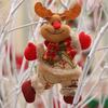 Xmas Tree Decoration Cute Bear Ornament Christmas Ornaments Lightweight Hanging Bear Decoration Tree Pendant Decoration for Home