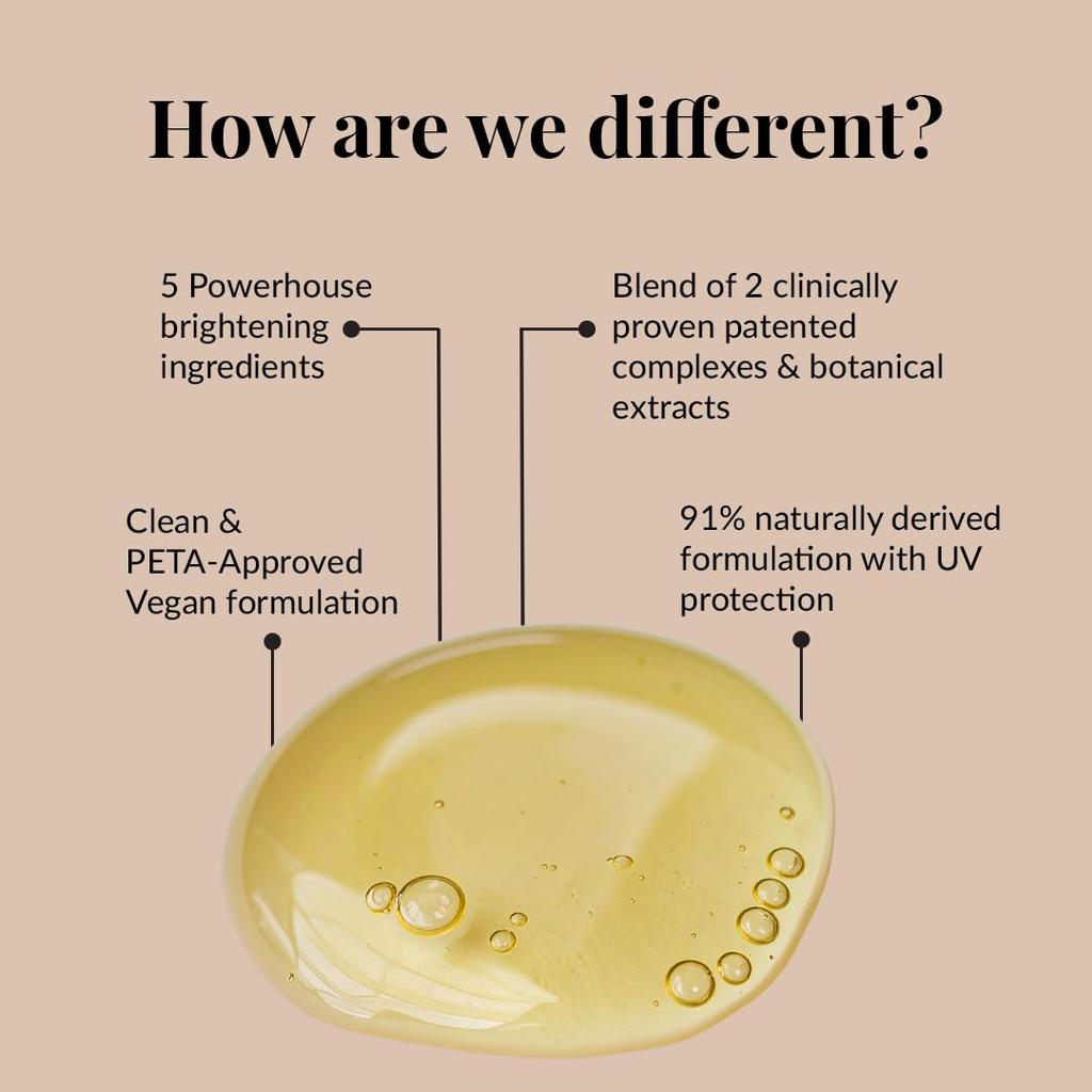 Ultra Brightening Korean Face Serum with 77% Yuzu, Vitamin C Rich, Glutathione & Niacinamide | | Vegan Korean Skincare for Men & Women | 30ml