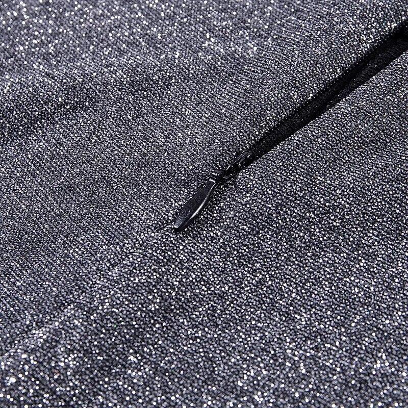 Fashion High Waist Straight Wide-leg Pants Women Loose Drape Sequin Pants Woman Elegant Office Lady Shiny Casual Trouser 30717