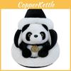 Plush Raccoon And Panda Toy With Pp Cotton Filling For Kids Holiday Gift