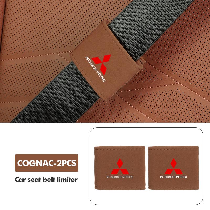 

Car Seat Belt Clip Suede Adjustable Magnetic Fixed Limiter For Mitsubishi Outlander Lancer Cross Colt Xpander Mirage Attrage