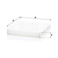 MANN FILTER Filtre d'habitacle CU22023
