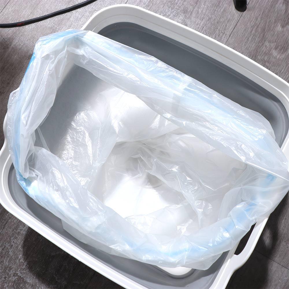

with Drawstring Cat Litter Box Trash Bag PE Special Cat Litter Bag for Smart Cat Litter Box 1 roll