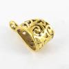 Filigree Metal Bail 20mm Gold