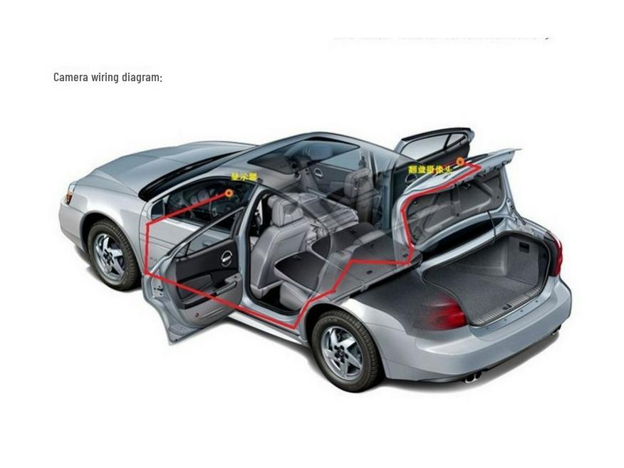 High-Definition Rearview Reversing Camera for 10 Models: Compatible with 5 Series & 3 Series.