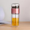 Double-layer Glass Cup Tea Separation Office Tea Cold Brewing Tea Cup With Anti Drop Filter Cup