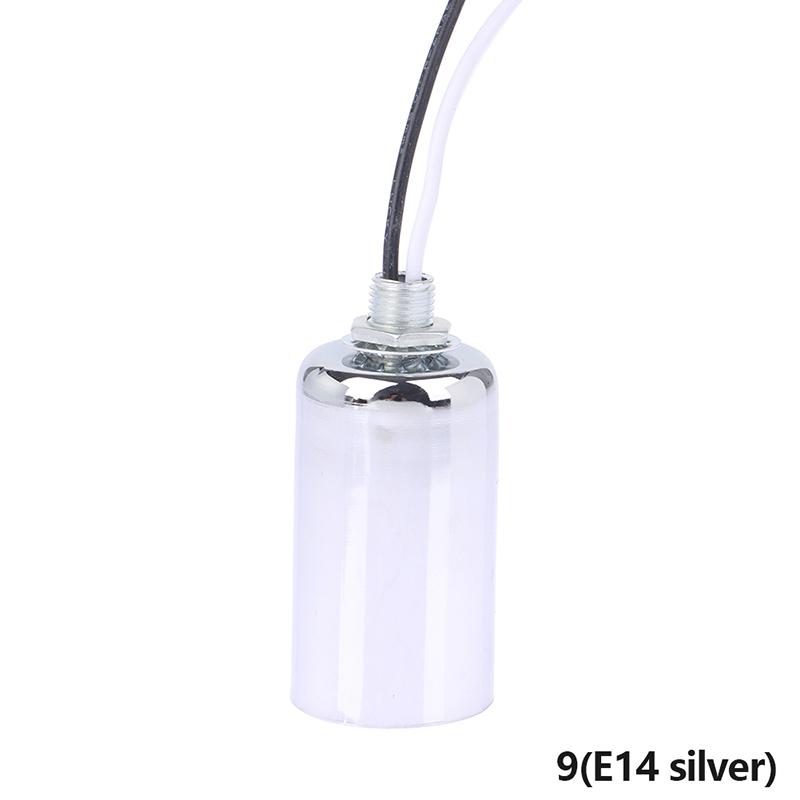 

1PC E27 E14 Ceramic Screw Light Base Light Socket LED Filament Lamp Holder Suitable For Crystal LampsCandle Lamps European Lamps