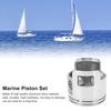 66T-11631 Piston and Piston Ring Set (Std) For Yamaha Parsun 40HP E40MH 40X with Clip and Pin 66T-11631-01-93 80mm