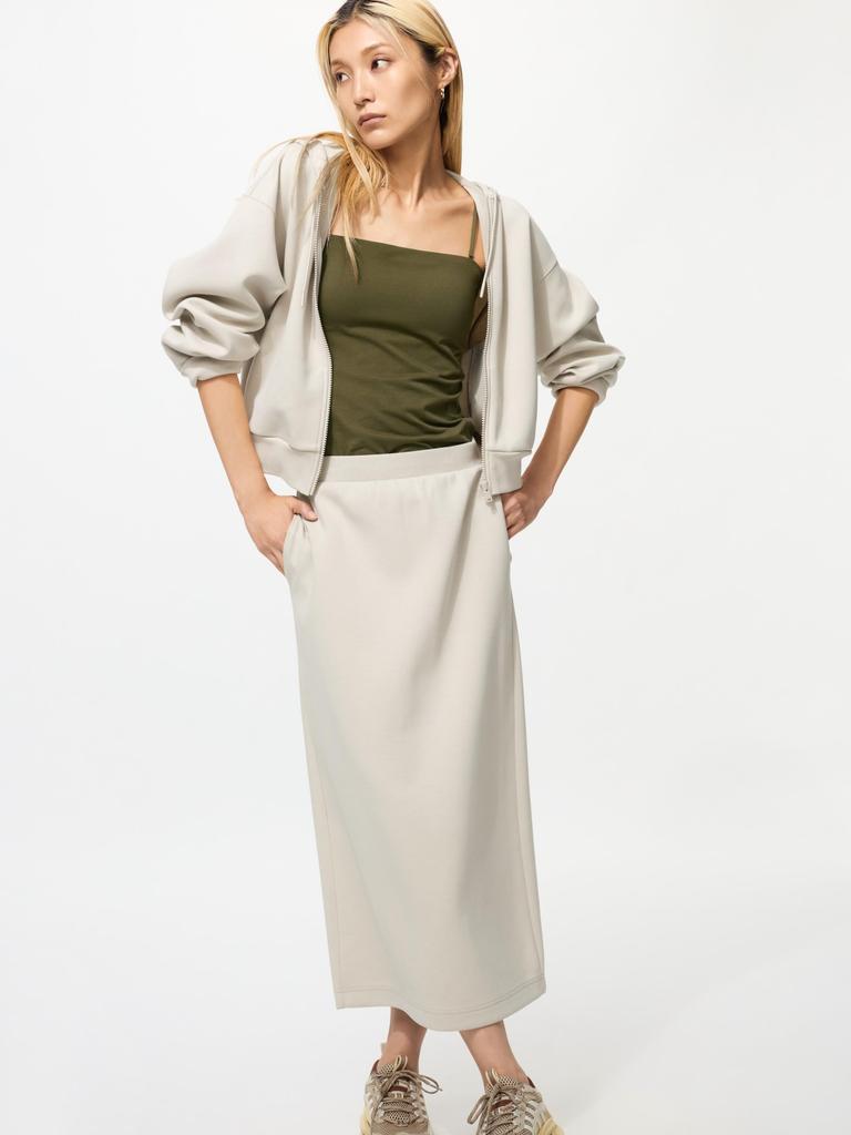 Uniqlo Dry Sweat Narrow Long Skirt